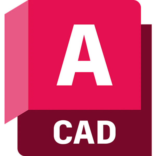 Software: Um ícone vermelho e marrom exibe uma letra A branca proeminente contra um fundo vermelho na parte superior, com as letras CAD em branco em uma seção marrom abaixo. Isso representa o AutoCAD 2023 premium - Software Vitalício Original c/ NF, oferecendo entrega imediata para qualquer um que esteja procurando comprar software com eficiência em mente.